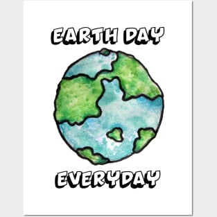 Earth day every day Posters and Art